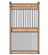Welded Mesh-Grill Door - Galvanized
